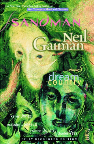 Sandman 3 Dream Country - Neil Gaiman - Dc 0