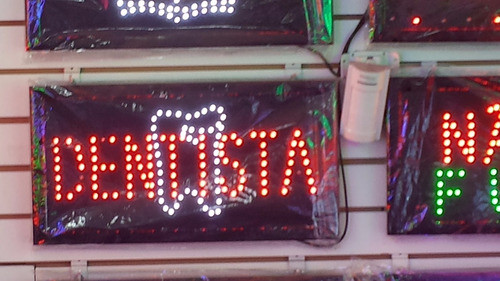 Letreiro Luminoso Placa De Led Dentista 1