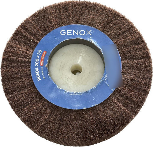 Rueda Esponja Abrasiva Scotch Pulido Mate Inox 200x50 Fino 1