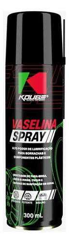 Vaselina Spray Lubrificante Multiuso Borrachas O'ring Koube 0
