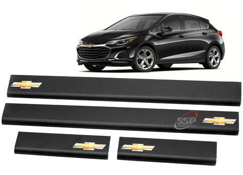 Cubre Zocalo P/ Chevrolet Cruze Accesorio Laminados Negros 0