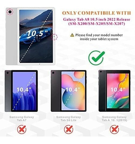 Funda Para Tablet Samsung A8 10.5 (sm-x200/x205/x207) 1
