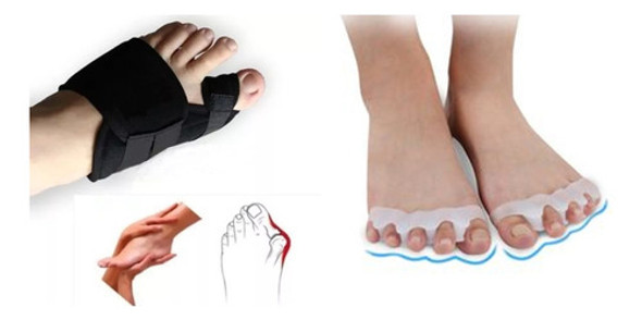 Ferula Inmovilizador De Dedo Pulgar Del Pie Ajustable+regalo 0