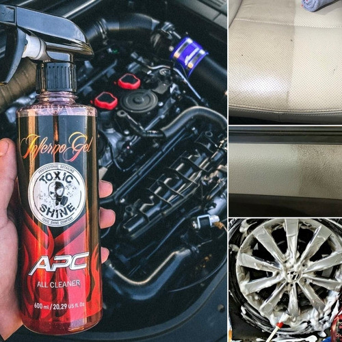 Kit Limpieza Y Acondicionado De Cueros Toxic Shine 1