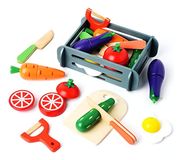 Jocy Alimento Magnético De Madera Para Niños Y 0
