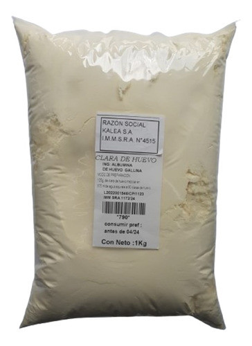 Clara De Huevo En Polvo 1kgr 0