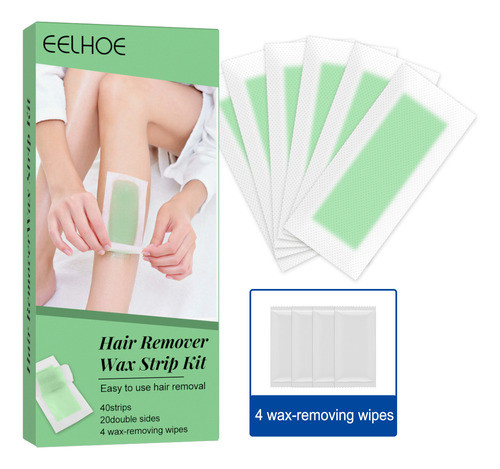 Tiras De Cera Para Depilação, Conjunto De Depilação Feminina 0