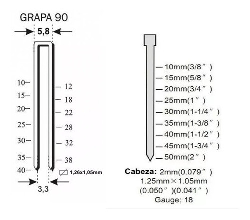 Clavadora Engrampadora Neumatica Wolfer + Clavos 2 Años Gtia 1