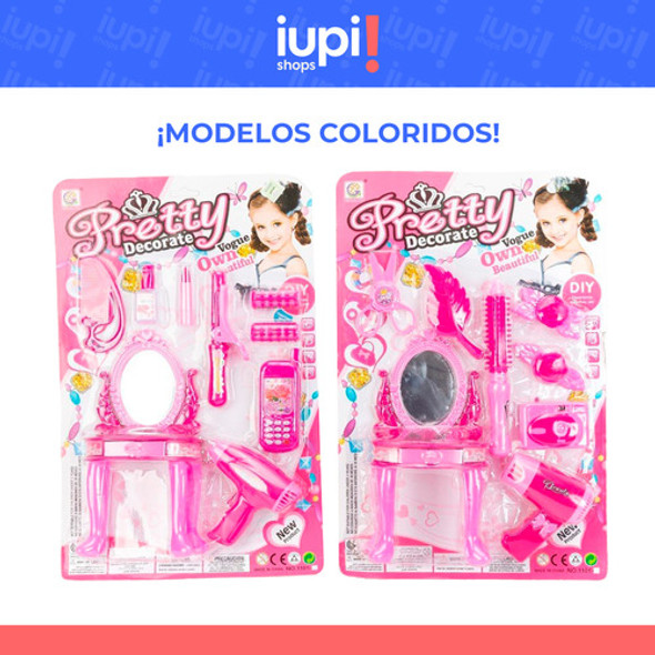 Set De Belleza Tocador Y Accesorios Nena 1
