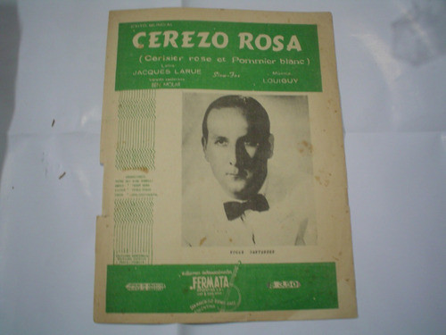 Cerezo Rosa Letra Jacques Larue Musica Louguy Fermata 0