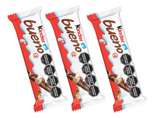 Chocolate Kinder Bueno Negro Pack X3 - En Golosinar 0