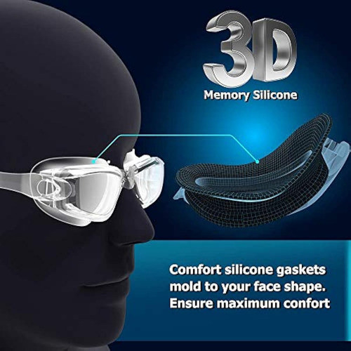 Allpaipai Gafas De Natación  Paquete De 2 Gafas 1