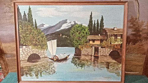 Óleo Sobre Tela Del Autor P. Giardino 0