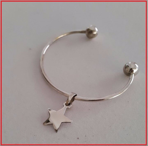 Pulsera Plata Esclava Bolitas Corazon-estrella-flor-trebol 1