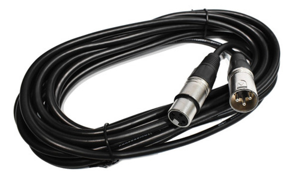 Cable Xlr Ross De 6 Mts Macho Y Hembra Para Micrófono 1