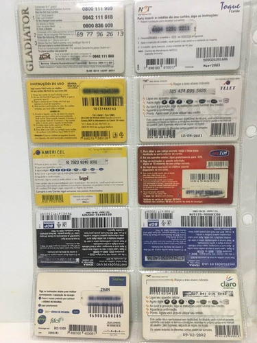 Cartoes Telefone De Celular Decada 2000 Midias 1