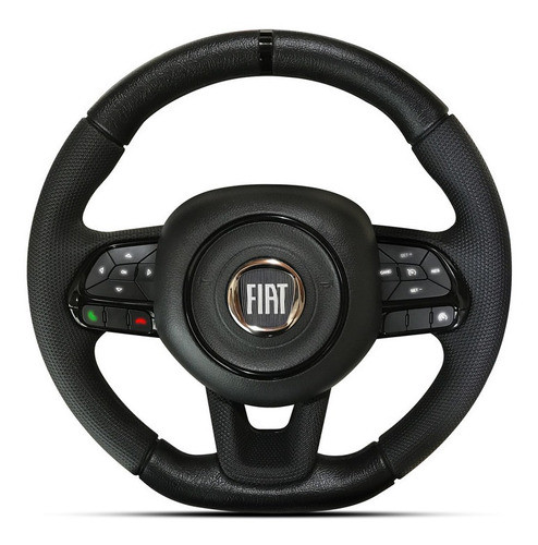 Volante Esportivo Preto Multifuncional Fiat Brava Ano 2001 0