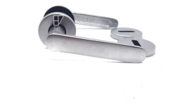 Manija Arezzo Doble Picaporte Currao Manija De Aluminio Color: Acerada Manija Para Puerta T/  Tropea 1