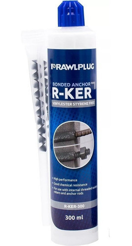 Anclaje Químico Mortero Hormigón Fischer Rawlplug Tubo 300ml 0