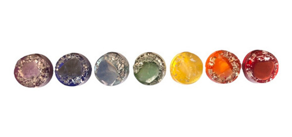 Orgonite Mini 7 Chakras - Alinhamento Em 3 Minutos 0