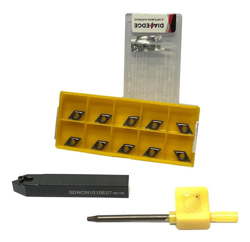 Porta Inserto Torneado Exterior Sdncn 1010 H07 + 10 Dcmt07 0