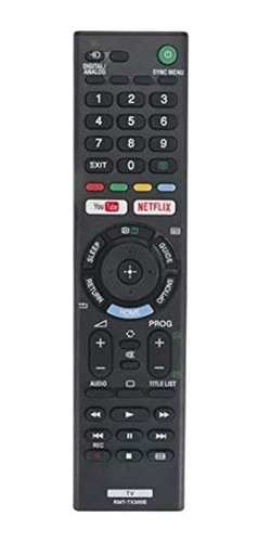 Rmt-tx300e Sustituye Ajuste Remoto Para Sony Tv Kd-55x7000f 0