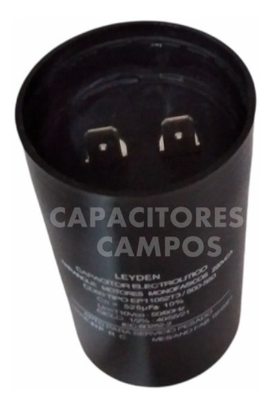 Capacitor Electrolítico 900/1000 Uf Para Arranque De Motores 1