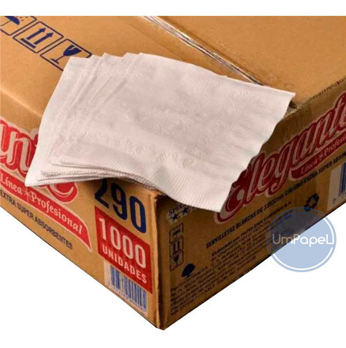 Servilleta 32x32 Elegante X Caja 1000 Unidades (290) Full 0