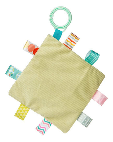 Taggies Wrinkle Me Baby Paper Y Squeaker Soft Toy, 6.5 X 6.5 1