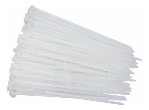 Enforca Gato Em Nylon  Branca 4,8 X 500mm C/100un 0