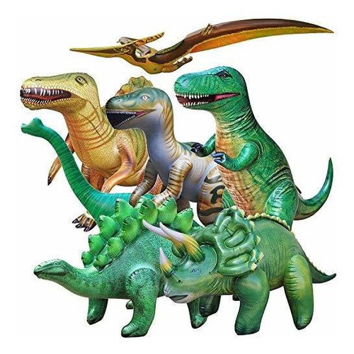Creaciones De Jet Coleccion De Dinosaurios Trex Brachiosauru 0