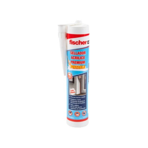 Fischer Sellador Acrilico Premium 310ml X6u 0