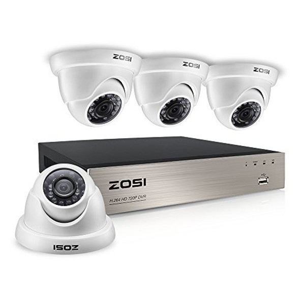 Zosi 8ch Hd Tvi 1080n Video Cctv Dvr Security System W 0