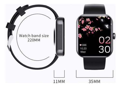 Smartwatch Com Vários Dispositivos Android Ios Inte 1