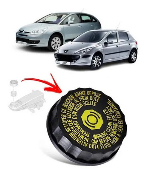Tapa Deposito Liquido Freno Original Peugeot 206 207 407 300 0