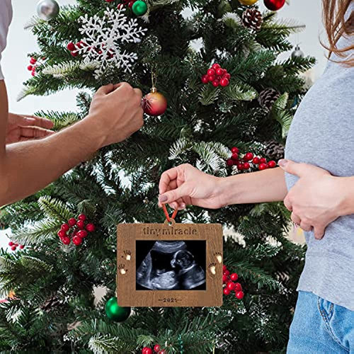 Creawoo 2021/2022 Tiny Miracle Christmas Ornament Sonogram P 1