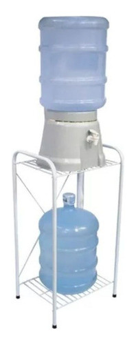Suporte Para Bebedouro/galão De Agua 2 Andares Cor Branca 1