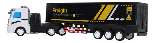 Modelo De Caminhão Porta-contêineres Toy High Simulation Ext 1