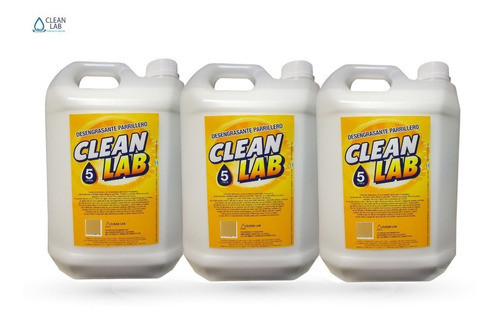 Desengrasante Fuerte 3 X 5 Lts Ideal Gastronomia Y Parrillas 1