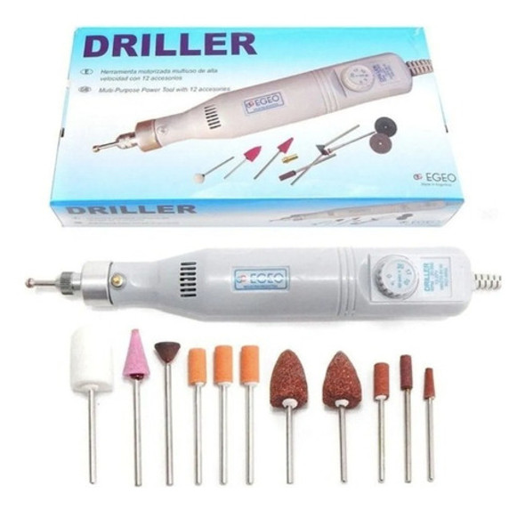 Torno Profesional Driller Egeo Para Uñas 1 Torno Profesional Driller Egeo Para Uñas 1