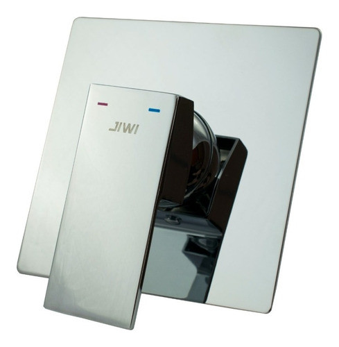 Acabamento Para Misturador Monocomando Quadrado Cromado 0