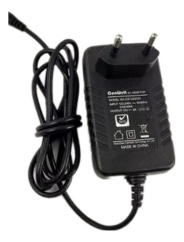 Fonte Cenwell Ac Adapter 12v 2a Cw1202000 P2-13 0