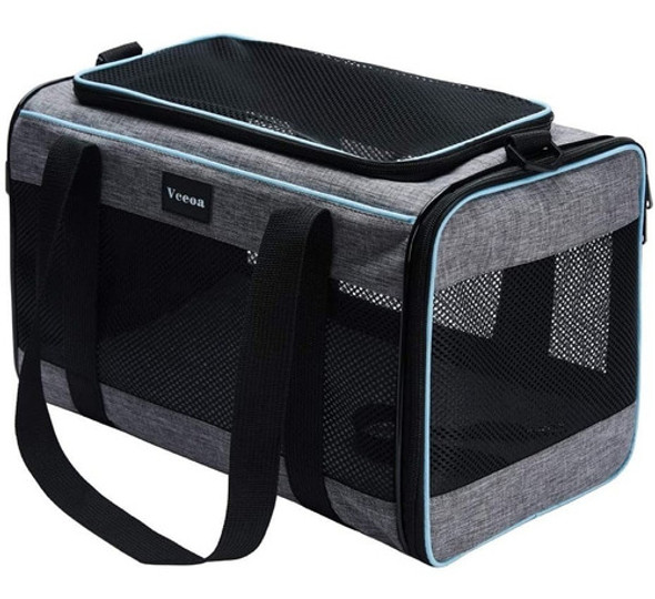 Bolso Transportin Mascota Canil Viaje Aprobado Perros Gatos 0