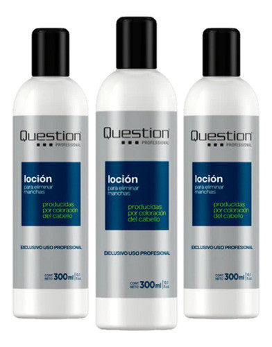 Loción Question Profesional Quita Manchas 300 Ml X 3 Unds 0