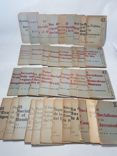 Ideario Socialista 1934 La Vanguardia Lote X 39 Mag 57802 0