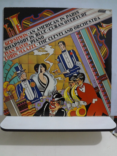 Lps  The Music Of George Gershwin Ivan Davis E Cleveland Orc 1