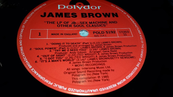 James Brown Of Jb Sex Machine Other Soul Classics Vinilo Uk 1