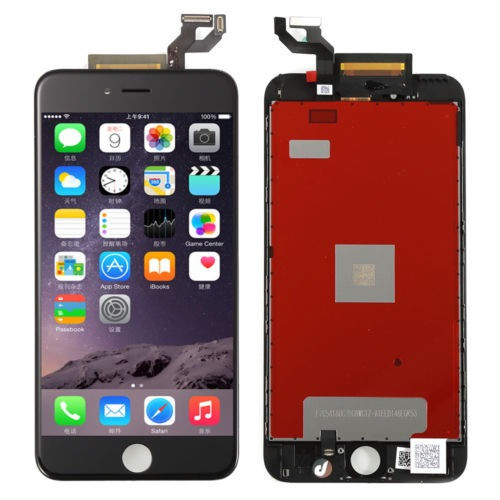 Negro Para iPhone 6s Más A1634 A1687 A1699 Lcd Pantalla Comp 1