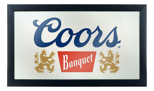 Coors Banquet Framed Logo Mirror 0