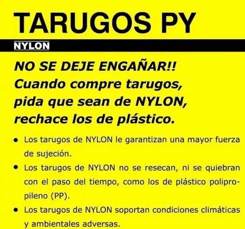Tarugo Py De Nylon Con Tope 8mm  X 500u 1